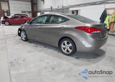 2012 Hyundai Elantra Gls z USA, uszkodzony, nr VIN 5NPDH4AE5CH074551